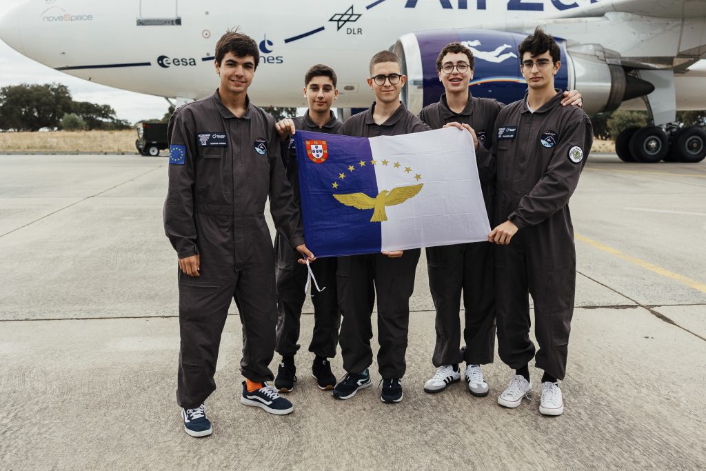 Zero-G Portugal – 5 jovens açorianos foram “Astronautas por um Dia”